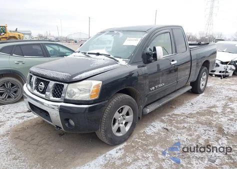 2007 Nissan Titan Le from USA, damaged, VIN 1N6BA06BX7N240844